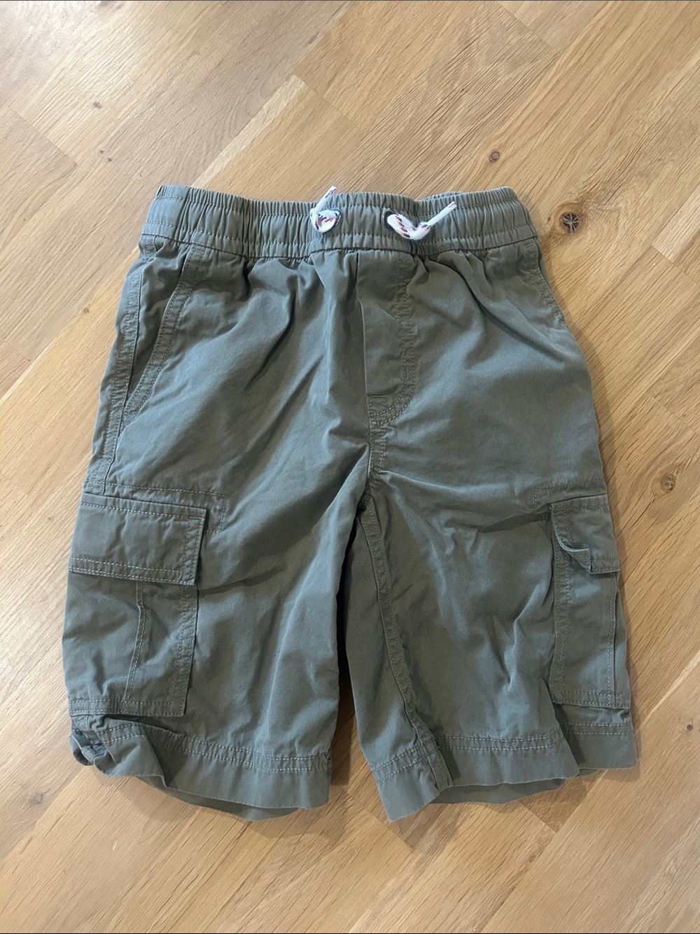 Hanna Andersson Olive Green Cargo Shorts